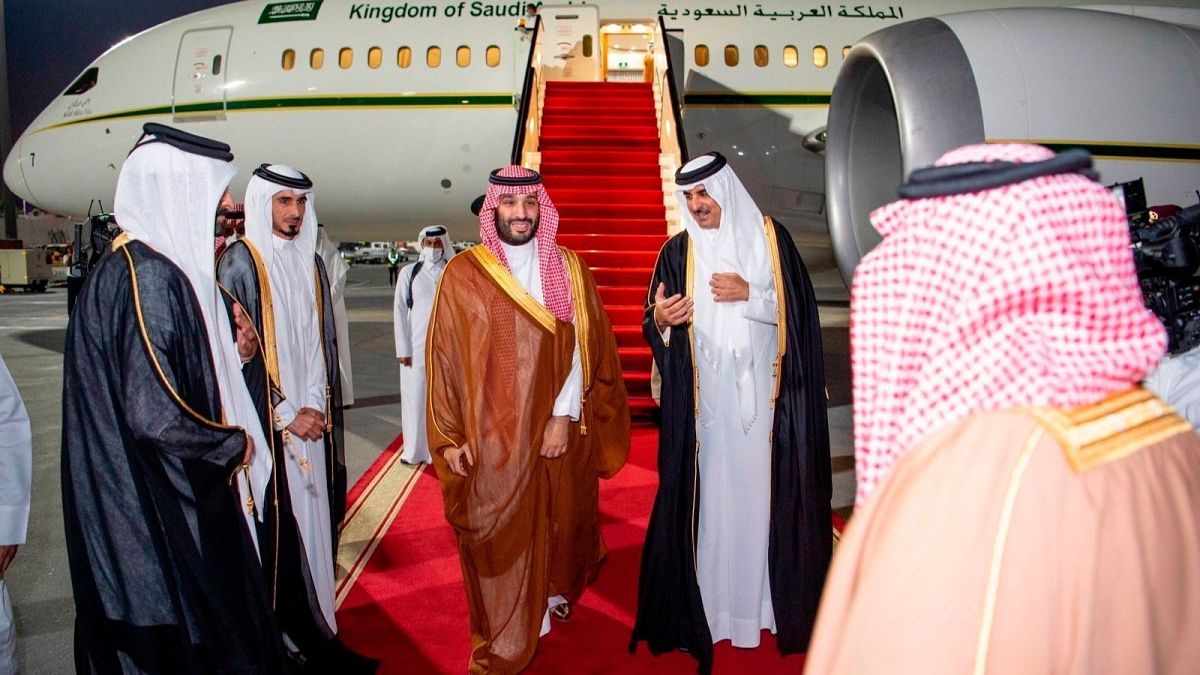 سفر محمد بن سلمان به قطر