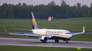 На борту самолета Ryanair, приземлившегося в Минске, был разыскиваемый властями Беларуси оппозиционер Роман Протасевич