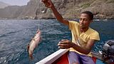 Young fisherman in Pombas, Cabo Verde