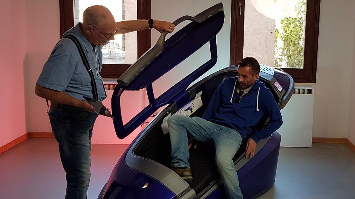 Der "Sarco"-Pod wurde in Deutschland und den Niederlanden schon ausgestellt: Jetzt hofft der australische Erfinder, sich in der Schweiz zu etablieren.