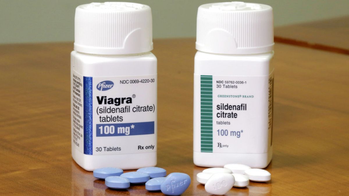 "Viagra" von Pfizer und die generische Version, "Sildenafil Citrate", in New York
