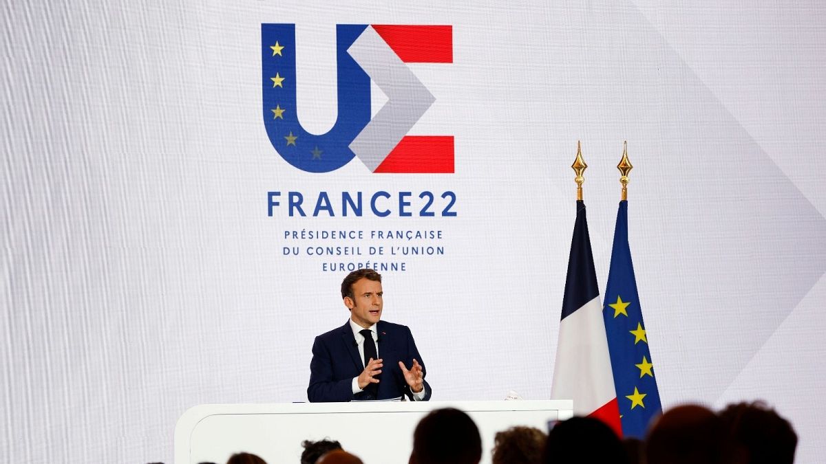 رئیس جمهوری فرانسه اولویت‌های پاریس در دوره ریاست اتحادیه اروپا را اعلام کرد