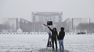 Schnee in Berlin am 9. Dezember 2021