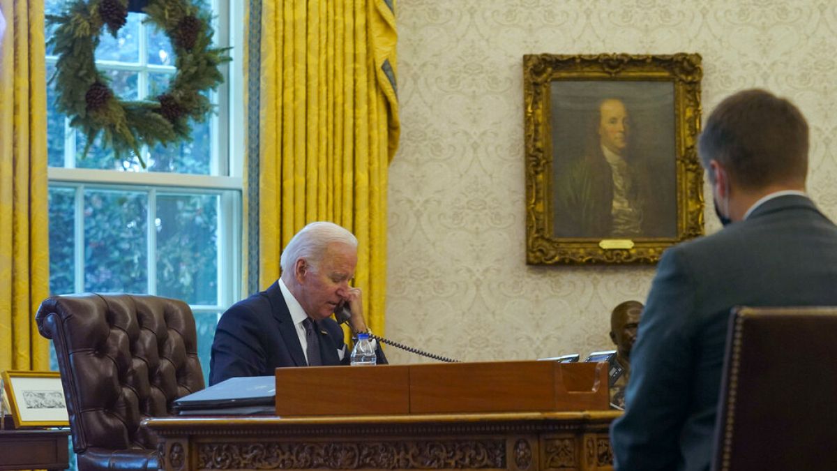 Joe Biden a redit son "engagement indéfectible" pour la souveraineté ukrainienne 