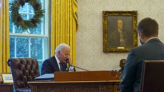 Joe Biden a redit son "engagement indéfectible" pour la souveraineté ukrainienne
