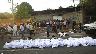 Les victimes de l'accident de camion survenu à Tuxtla Gutierrez (sud du Mexique), le 09/12/2021