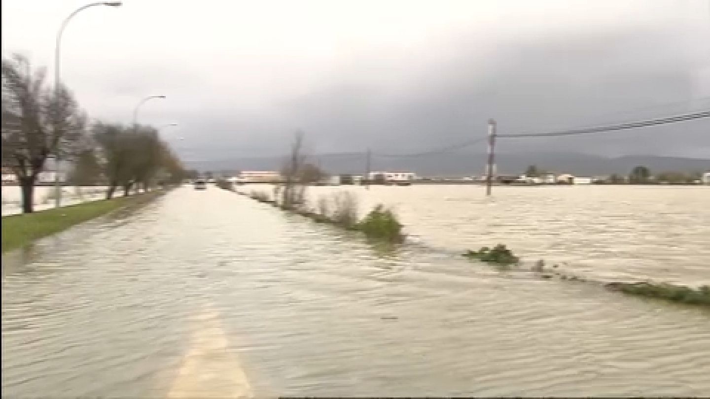 Ríos en alerta e inundaciones en el norte de España | Euronews