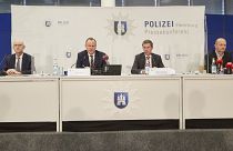 German security officials held a press conference on Friday.