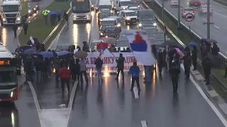 Protesta en Serbia contra los planes de extracción de litio