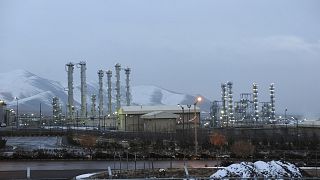 Archív felvétel: az araki nehézvizes atomerőmű, 250 kilométerre Teherántól