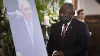 South Africa pays tribute to former president Frederik Willem de Klerk