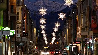Innsbruck'da bir cadde / Avusturya