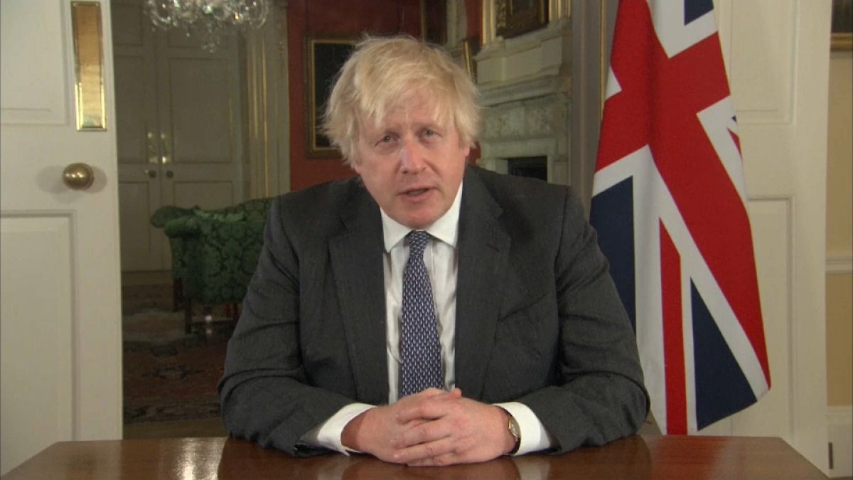 El primer ministro Boris Johnson