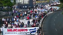 Tres kilómetros de manifestación en San Salvador