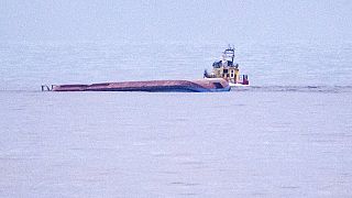 Baltık denizinde iki yük gemisi çarpıştı; iki kişi kayıp