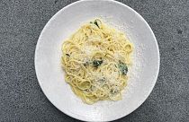 Amalfi lemon, basil & parmesan spaghetti