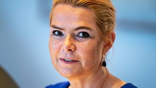  إنغر ستويبرغ التي شغلت منصب وزيرة الهجرة من 2015 إلى 2019، كوبنهاغن، الدنمارك، الخميس 2 سبتمبر 2021