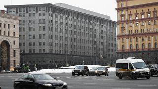 The headquarters of the FSB, pictured in downtown Moscow.
