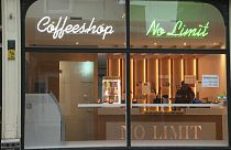 The 'No Limit' Coffeeshop in The Hague.