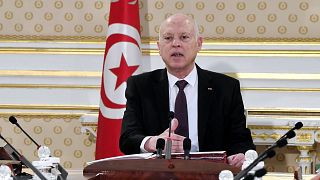 Tunisia president extends parliament suspension, sets election in 1 year