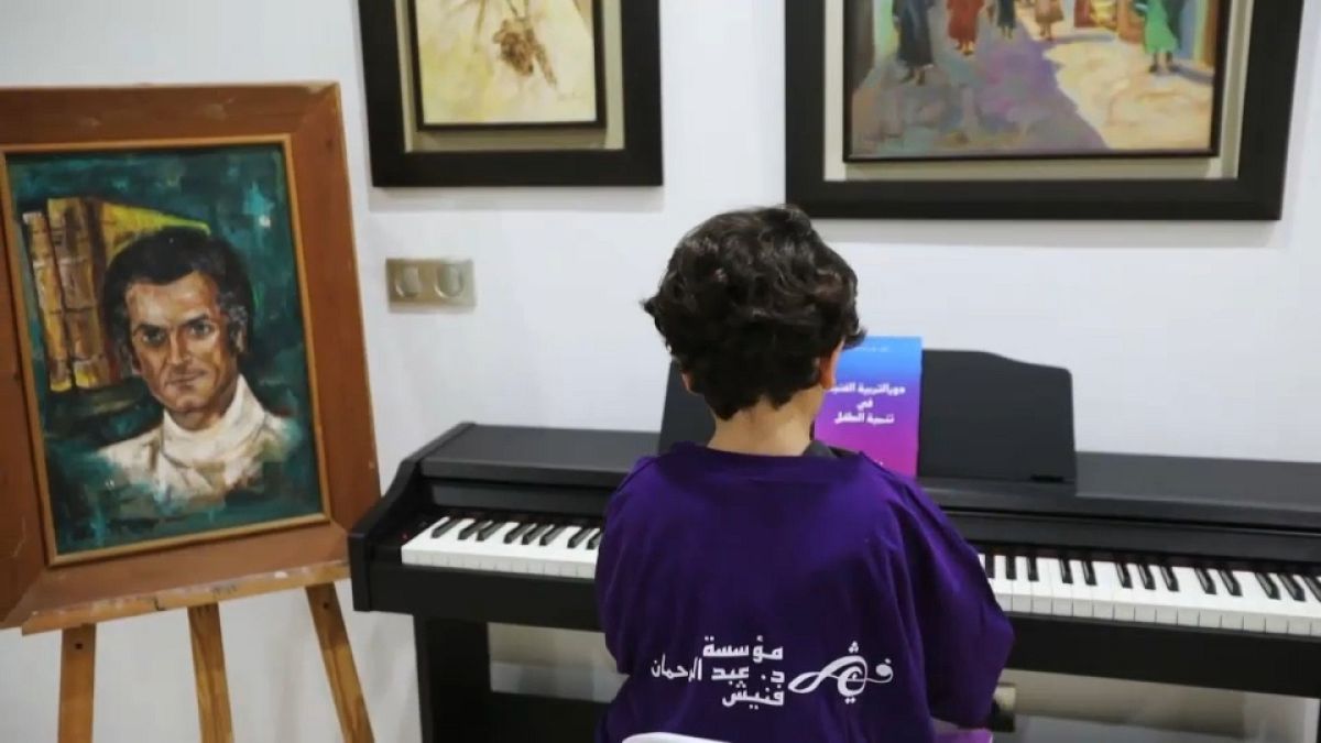 العلاج بالموسيقي في مستشفى ابن سينا في الرباط بالمغرب.