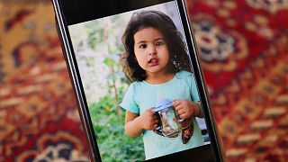 یک کودک کشته شده در حمله آمریکا