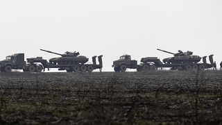 Переброска украинских танков
