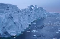 Scientists have warned there is going to be dramatic change in the front of the glacier.