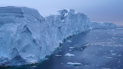 Scientists have warned there is going to be dramatic change in the front of the glacier. Scientists have warned there is going to be dramatic change in the front of the glacier.