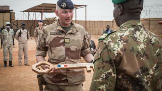 French soldiers hand over Timbuktu military camp to Malian forces