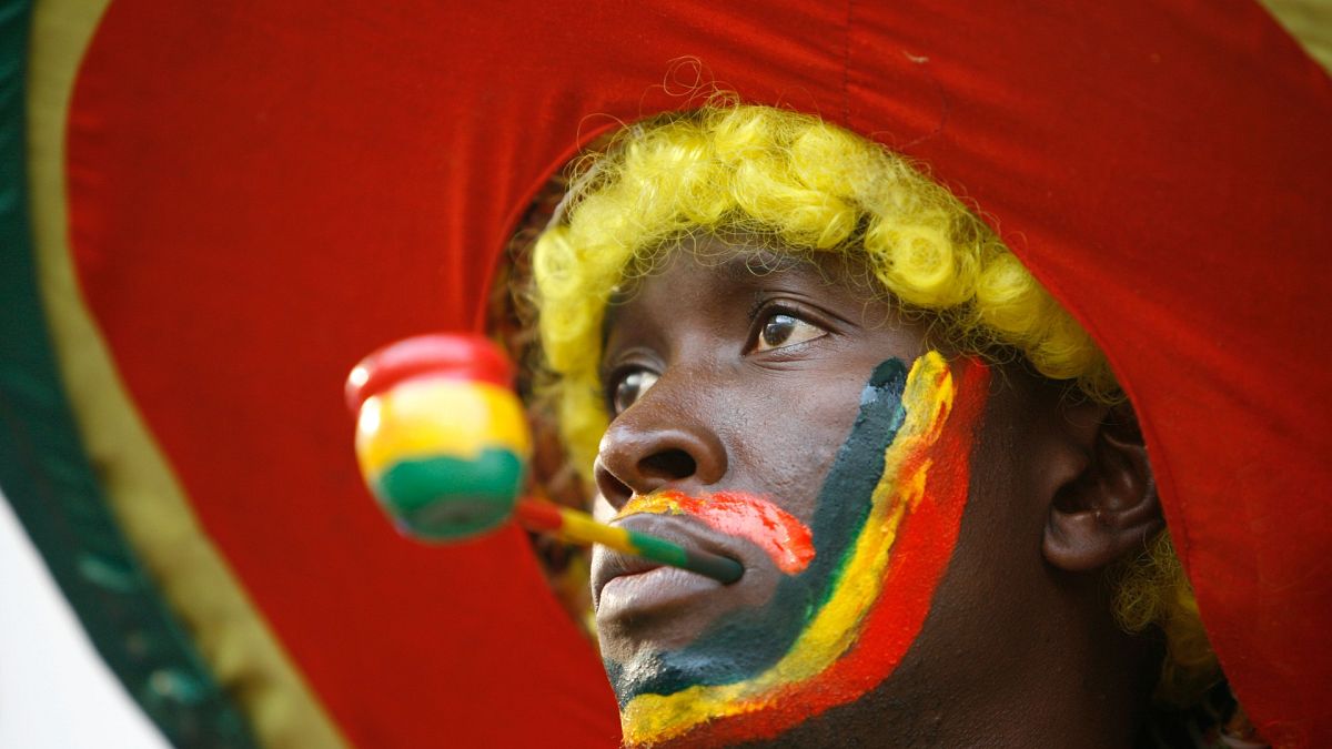 أحد مشجعي منتخب غينيا (أرشيف) 