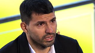 Aguero tearfully announced his retirement during a press conference at the Camp Nou stadium on Wednesday.