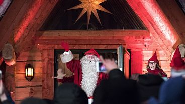 After last year's COVID restrictions, Santa Claus Village in Lapland is back in full swing to spread Christmas spirit 