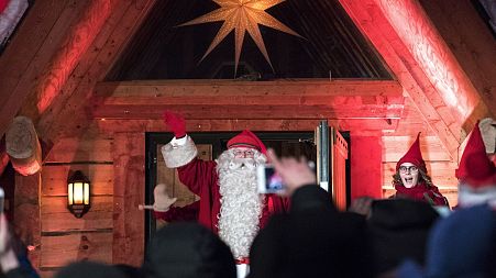 After last year's COVID restrictions, Santa Claus Village in Lapland is back in full swing to spread Christmas spirit