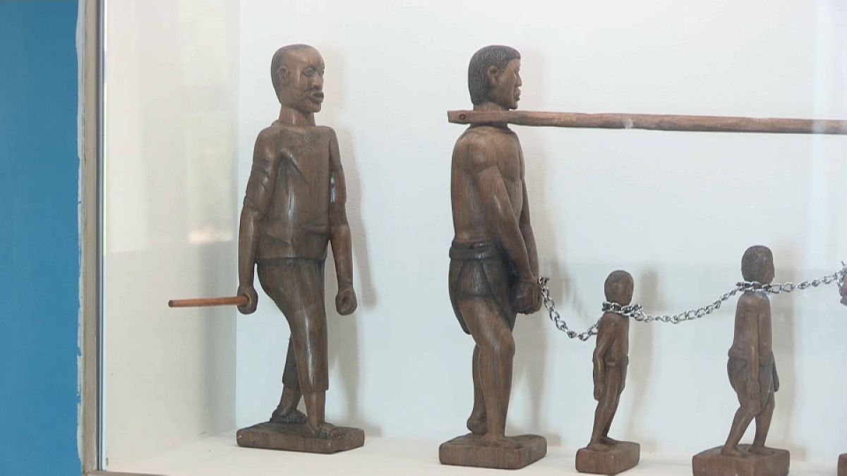 Besuch im Museum für Sklaverei in Angola