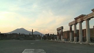 Die antike Stätte von Pompeji, wo bald hilfreiche High-Tech Einzug hält