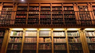 The Palais Garnier Library in Paris, France