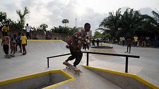 Ghana : le "Freedom Skate Park" rend hommage à Virgil Abloh