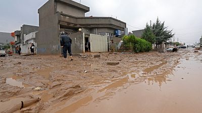 فيضانات بالقرب من أربيل