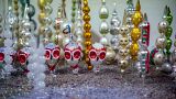 A small glassware company in Poniklá keeps the tradition of handcrafted blown-glass beaded decorations alive 