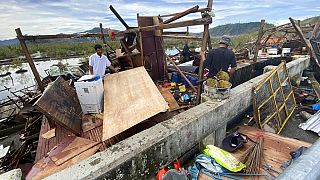 Super-Taifun "Rai" fegt über die Philippinen, mehr als 30 Tote