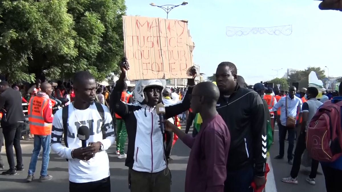 Protest calls for an independent judiciary in Senegal