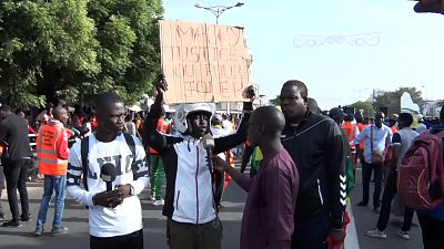 Protest calls for an independent judiciary in Senegal