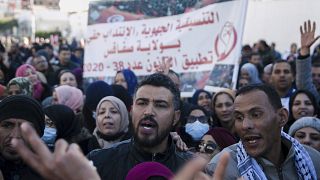 مظاهرات في تونس