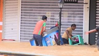 Hatalmas árvíz pusztít Malájziában