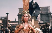 Elizabeth Taylor 1962 bei Dreharbeiten zu "Cleopatra"