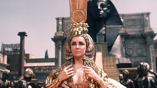 Elizabeth Taylor 1962 bei Dreharbeiten zu "Cleopatra"