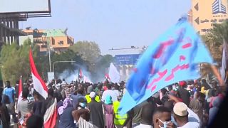 بدون تعليق: محاولة اعتصام في محيط القصر الرئاسي في الخرطوم وقوات الأمن تطلق الغازات المسيلة للدموع