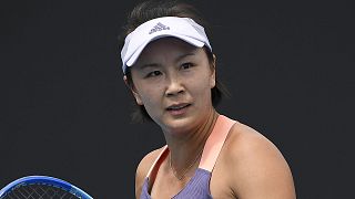 Archives : Peng Shuai, lors de l'Open d'Australie, le 21 janvier 2021