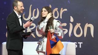 Armenia gana su segundo Eurovisión Junior con Maléna, de 14 años